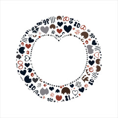 valentine greeting card