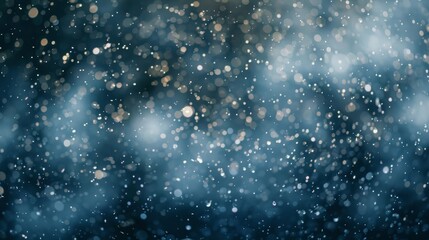 Abstract background with sparkling lights and bokeh, creating a dreamy and ethereal atmosphere.