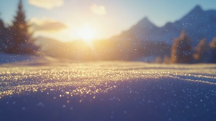 冬のダイヤモンドダスト