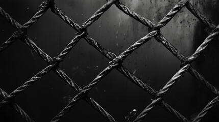 Fototapeta premium metal fence background