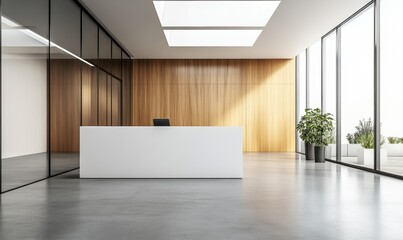 Fototapeta premium Modern Office Lobby.