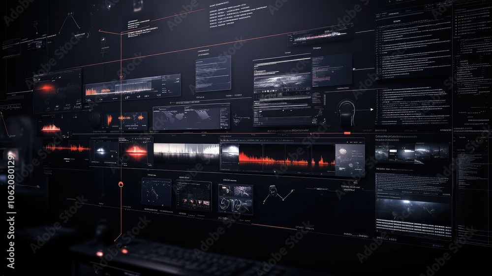Poster a visually engaging timeline highlighting the evolution of video editing software tools, perfect for