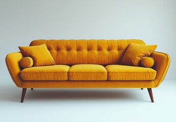 Yellow Sofa Interior.