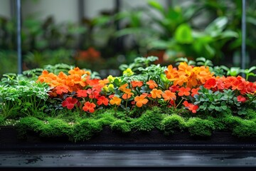 Decorative moss for interior decoration 32k uhd insane details