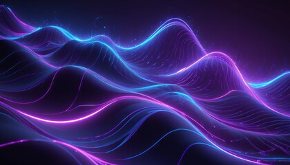 Obraz premium abstract background with glowing lines