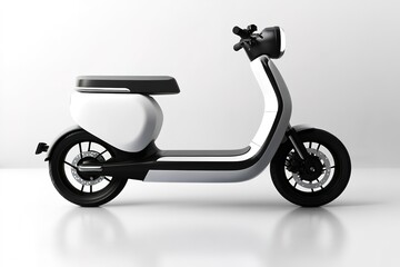 Modern electric scooter design with minimalist style