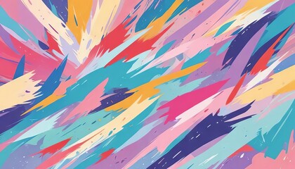 Fototapeta premium abstract colorful background with stars