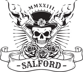 Salford T-shirt design