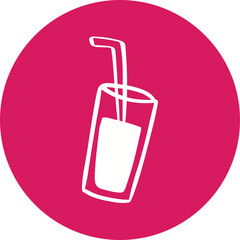 Happy birthday simple vector icon