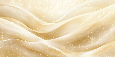  Creative Abstract Marketing Background Featuring Shimmering Golden Waves, Capturing the Essence of Elegance and Luxury. This AI-Generated Wallpaper Offers a Unique Visual Experience, Perfect for Adve