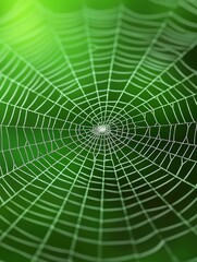 Obraz premium Explore the intricate details of a spider creating its web under sunlight in high-resolution closeup