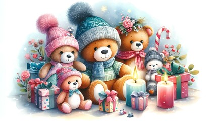 Fototapeta premium children's toys, drawing