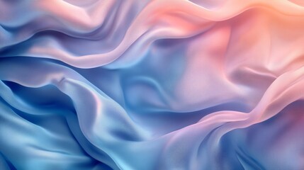 Obraz premium Soft Silk Fabric in Muted Colors for Background Use