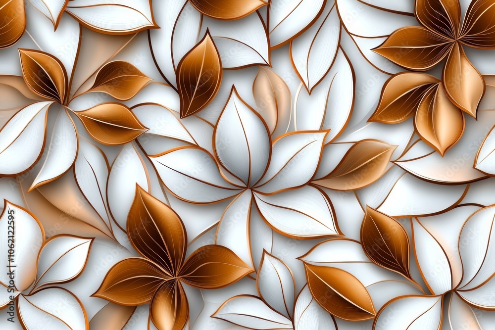 Poster minimalist line art of frost patterns on glass, capturing the delicate and intricate look of winterâ