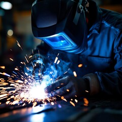 Industrial Welder With Torch