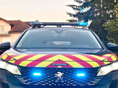 Peugeot 5008 de la gendarmerie