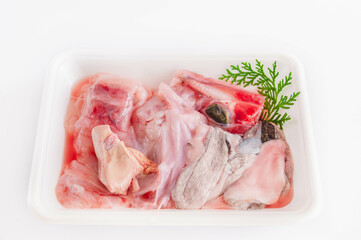 パック入りあんこう鍋の具材