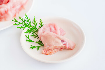 あんこうの肝と身