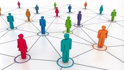 Interconnected Networks of Diverse Professionals and abstract connections V4