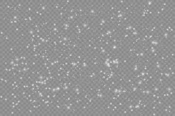 White dust light. Bokeh light glow lights background effect. Christmas background of sparkling dust Christmas glowing light bokeh light confetti lights and glitter texture overlay for your design.