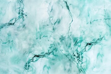 Obraz premium Abstract Green and White Marble Texture