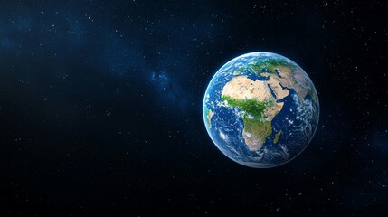 The planet Earth with a spectacular sunset, viewed from the US and Canada.