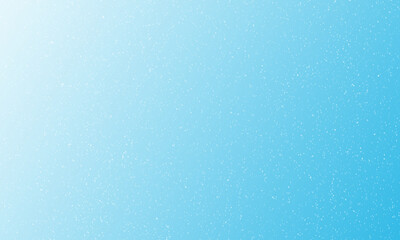 Christmas blue background with falling snowflakes. raster illustration, festive Christmas pattern with copy space for Christmas text