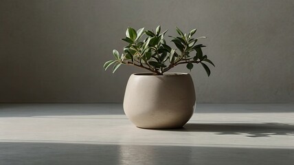Fototapeta premium vase with flowers generative ai