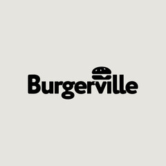 burgerville Modern Minimalist Logo Design for Brands
