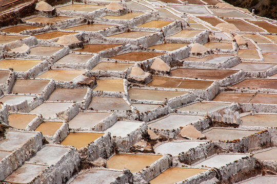 mara salt mines in sacred valley close tu urubamba