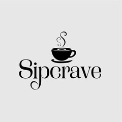 sipcrave Logo Design with a Touch of Creativity - Perfectly balanced designs that fuse elegance and creativity, crafted for businesses that seek unique visual appeal.