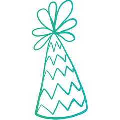 Happy birthday single vector icon