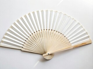 fan isolated on white background generative ai