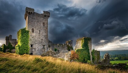 Fototapeta premium ruins of castle