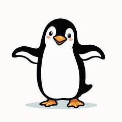 penguin on the beach