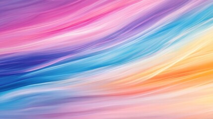 Obraz premium Wave abstract background with colorful colors