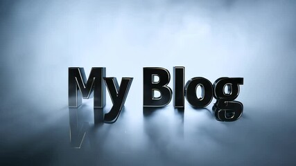 The word "my" is written in a stylized font, with the letters "b" and "g" appearing as a reflection in the background. Scene is playful and creative - Powered by Adobe