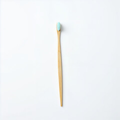 A toothbrush and toothpaste on a white background