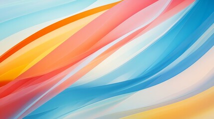 Fototapeta premium Wave abstract background with colorful colors