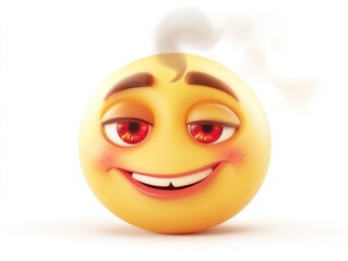 Fototapeta premium 3d smiley face