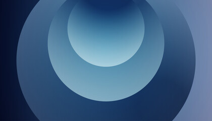 Obraz premium A blue sphere with a blue background and a place for text