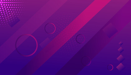 Colorful gradient geometric shapes background