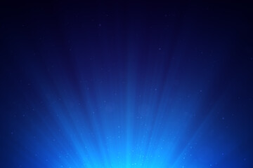 Heavenly Light Rays and Shine Background.