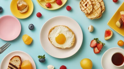 pattern with eggs