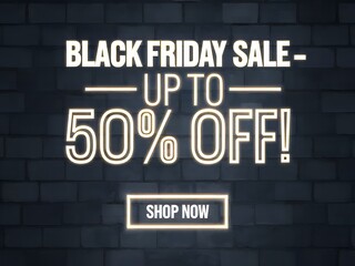 Obraz premium Big Black Friday Sale Social Media and Website Background Slider Design Template Email Template Slide Template