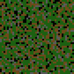 Seamless camouflage fabric texture. Seamless Hi-res (8000x8000) texture. Modern stylish abstract texture.