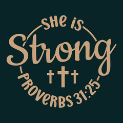 She is Strong