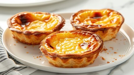Pastel De Nata, Portuguese Dessert, Tart, Sweet, Dessert, Pastry, Portuguese Pastry