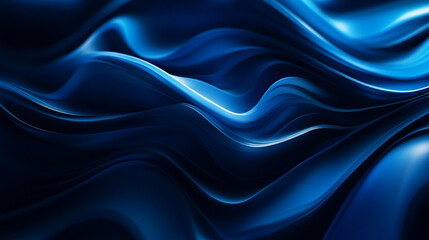 Fototapeta premium Blue technology abstract background