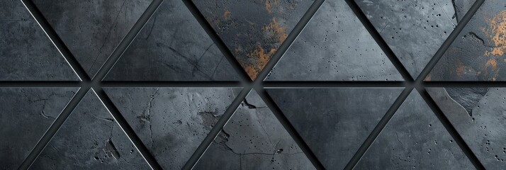 Elegant modern overlay layers featuring low contrast triangular patterns in a textured design